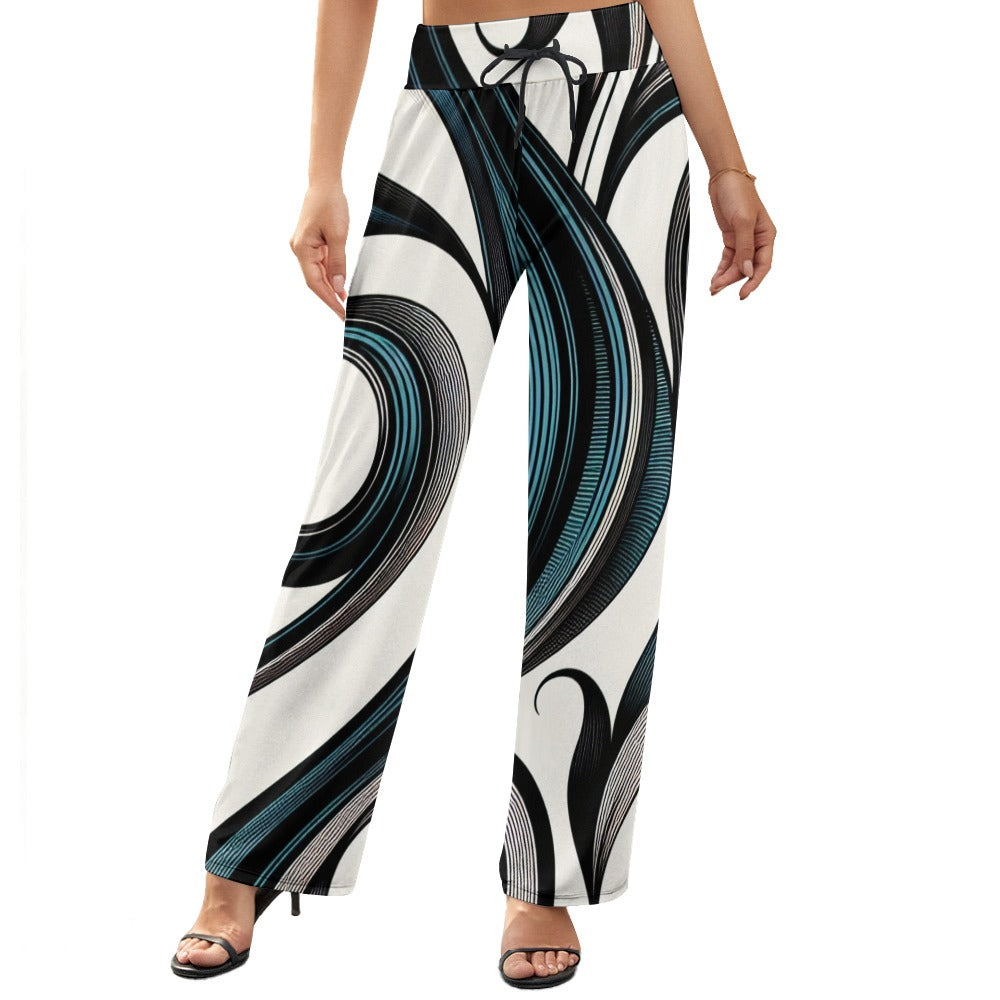 Women's Wide Leg Pants (P292)