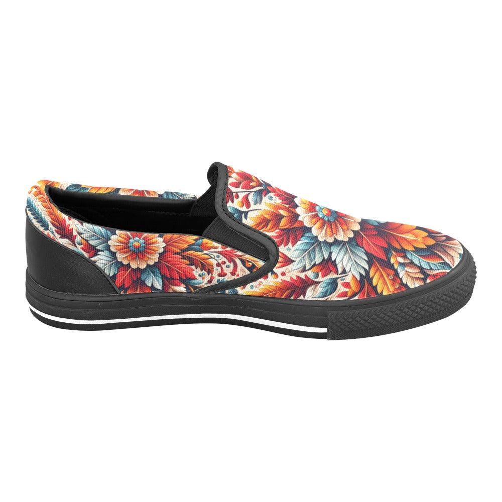 Slip-on Canvas Damenschuhe (C93)
