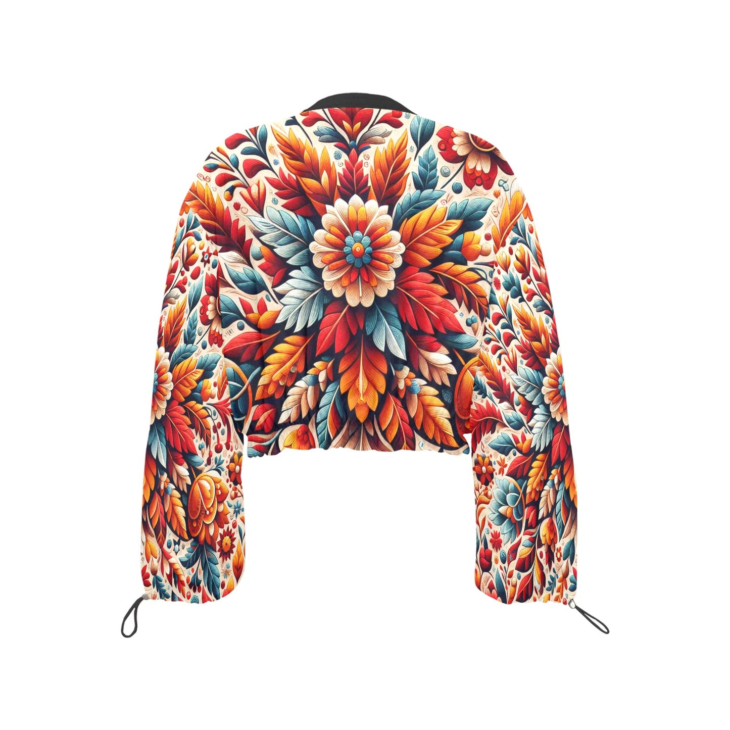 Women's Chiffon Cropped Jacket (C93)