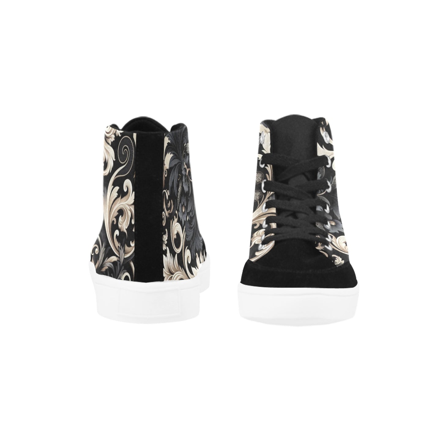 Bootes High Top Canvas Women's Shoes (P284) WHITE