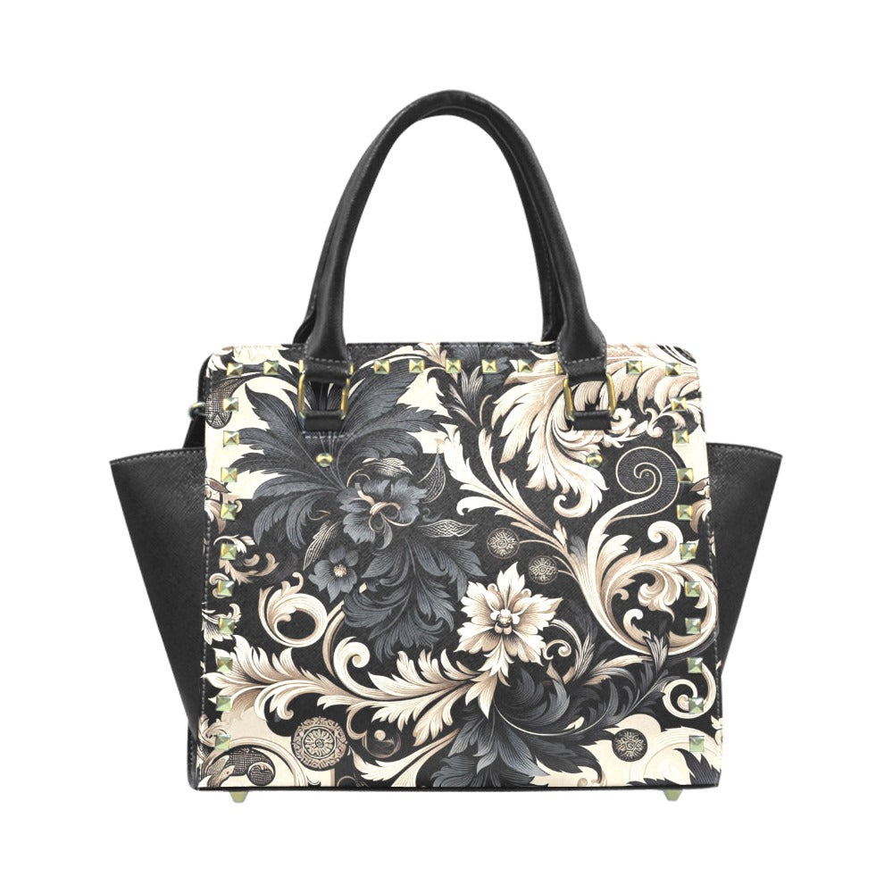 Schultertasche mit Nieten (P284)
