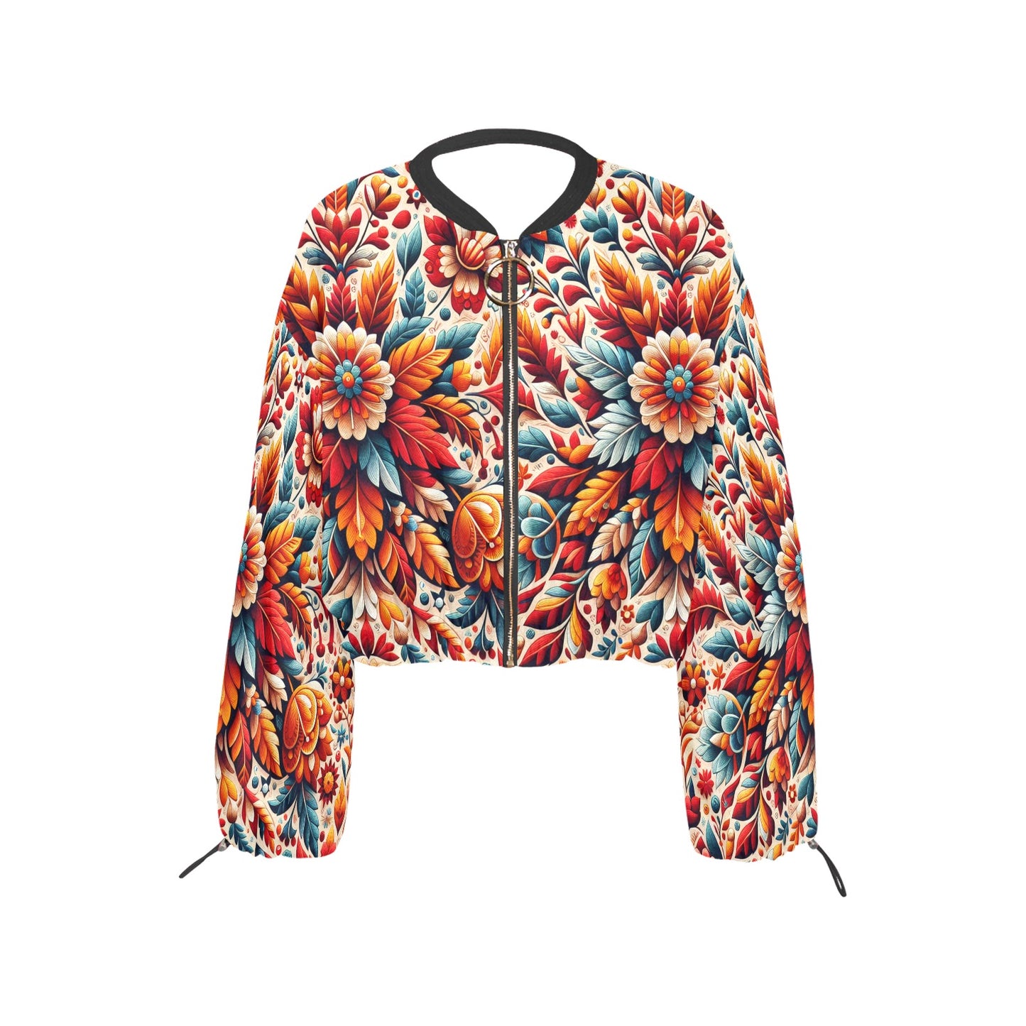 Women's Chiffon Cropped Jacket (C93)