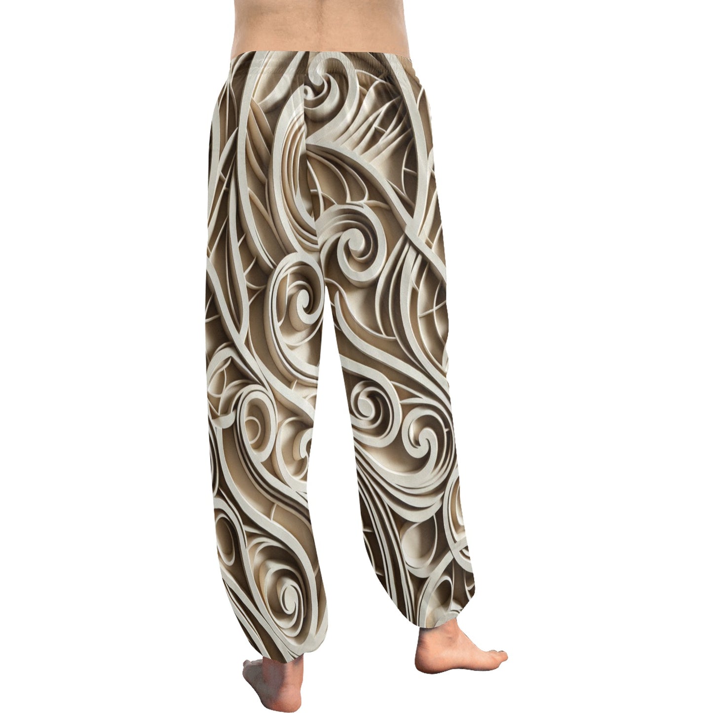 Women's All Over Print Harem Pants (P190)
