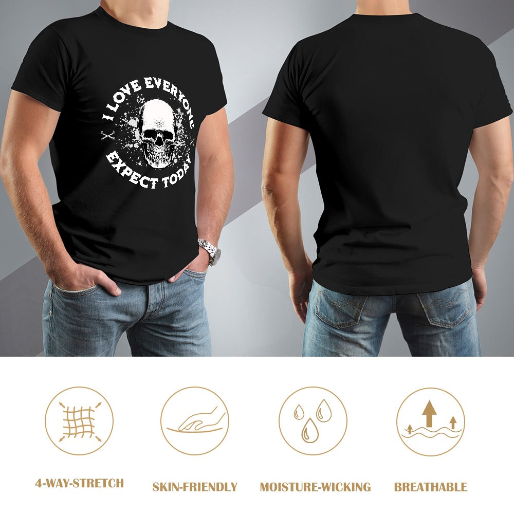 2025 New High quality Men's T-shirt 100% Cotton (F10)