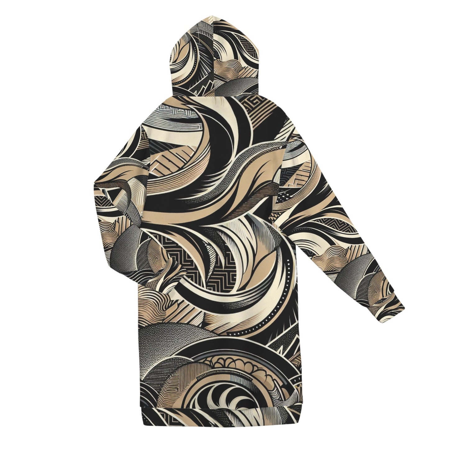 Women's Long Hooded Coat (P279)