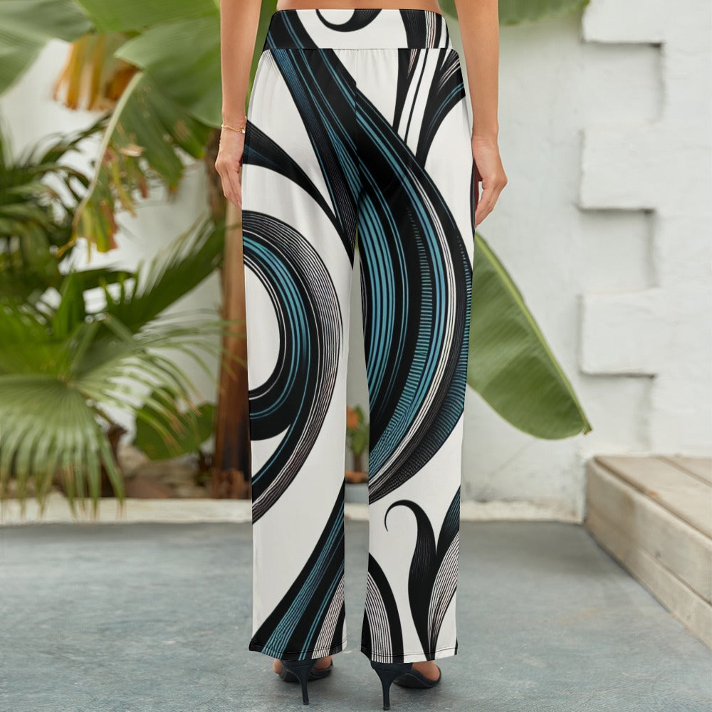 Women's Wide Leg Pants (P292)