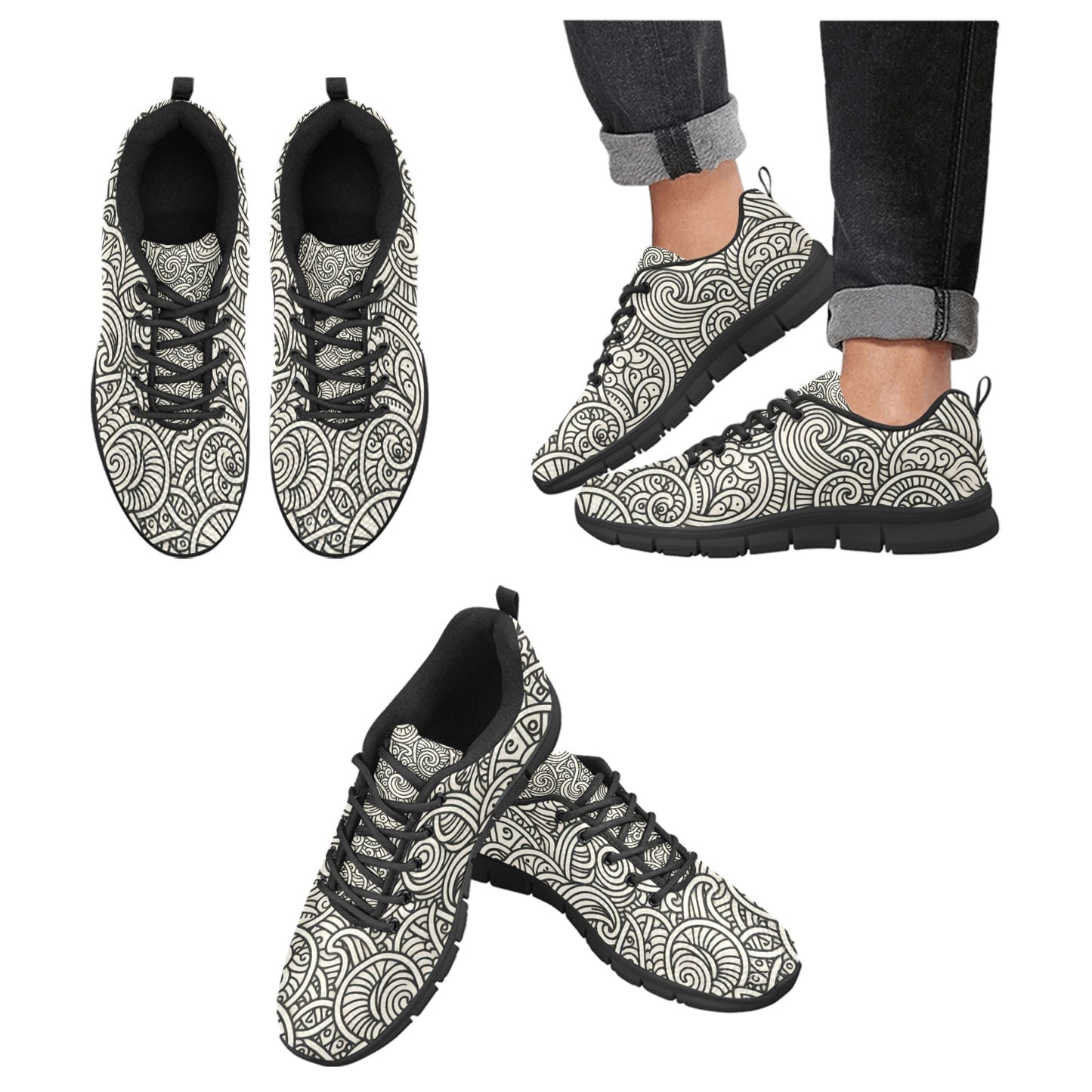 Atmungsaktive Damen-Sneaker (P188)