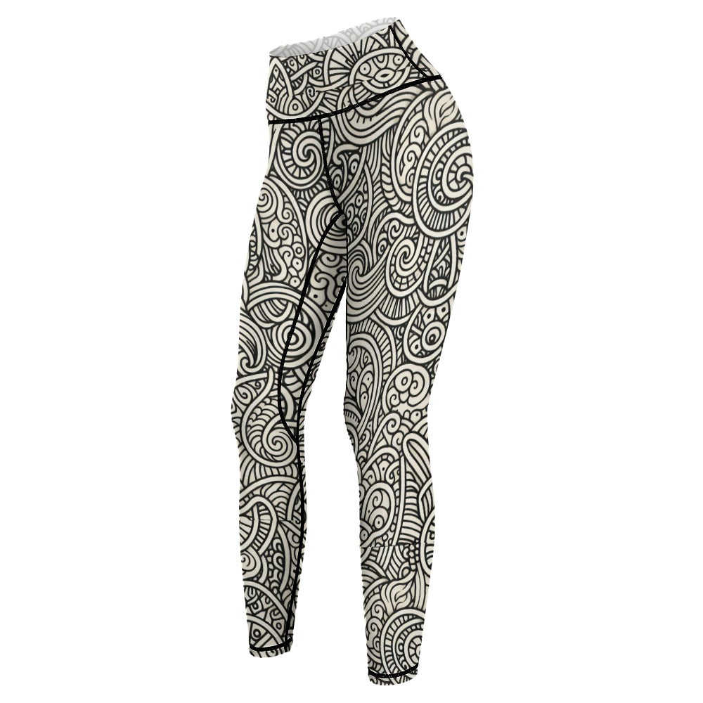 Bequeme Sport-Yogahose für Damen (P188)