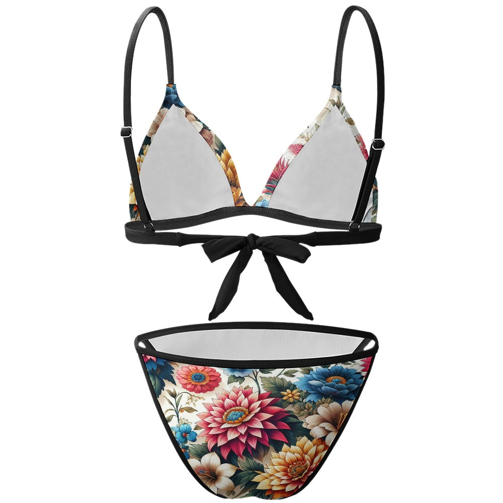 Szexi kétrészes bikini fürdőruha (C95)