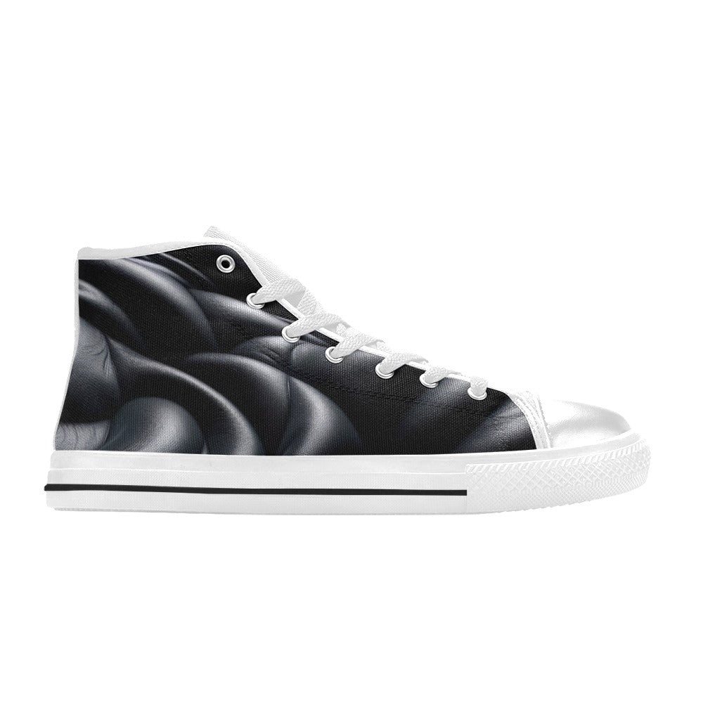 Custom High Top Canvas Shoes for Women (P255)