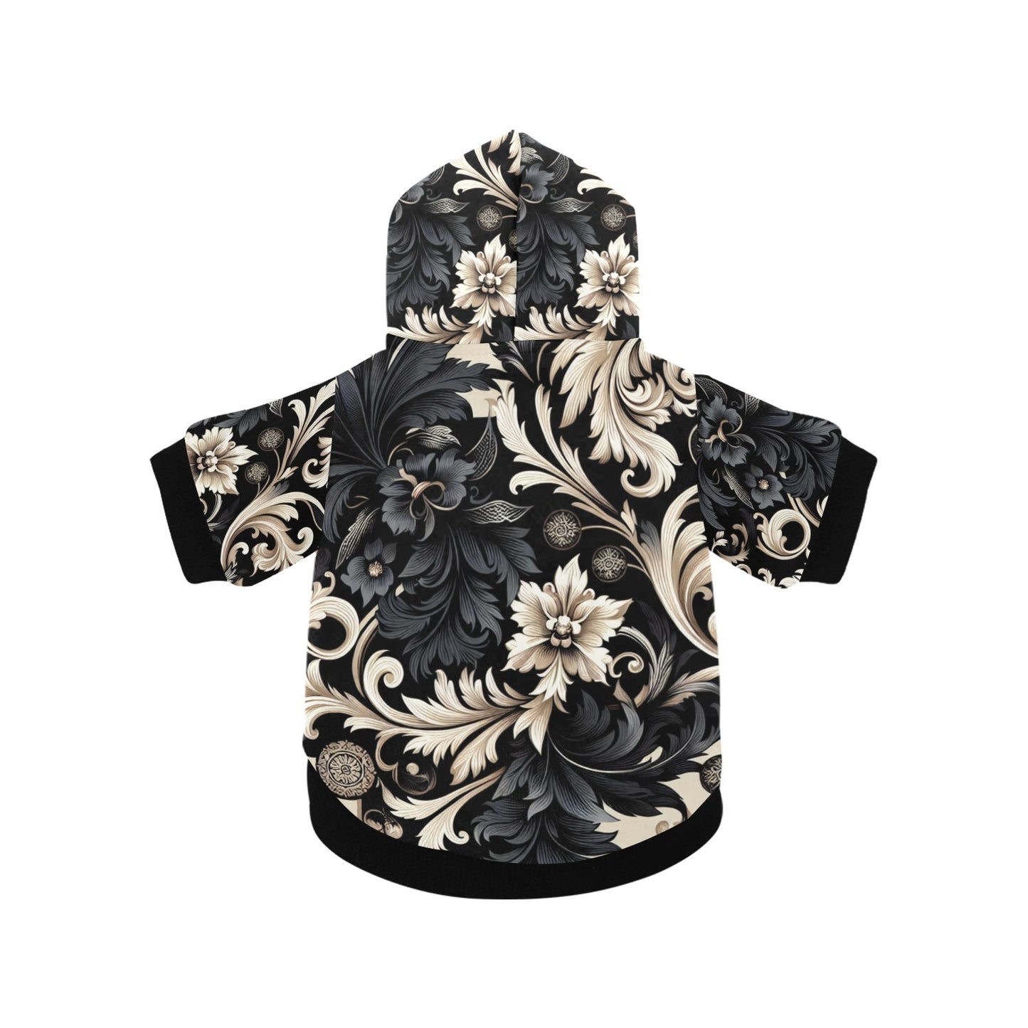 Kapuzenpullover für Hunde mit Allover-Print (P284)