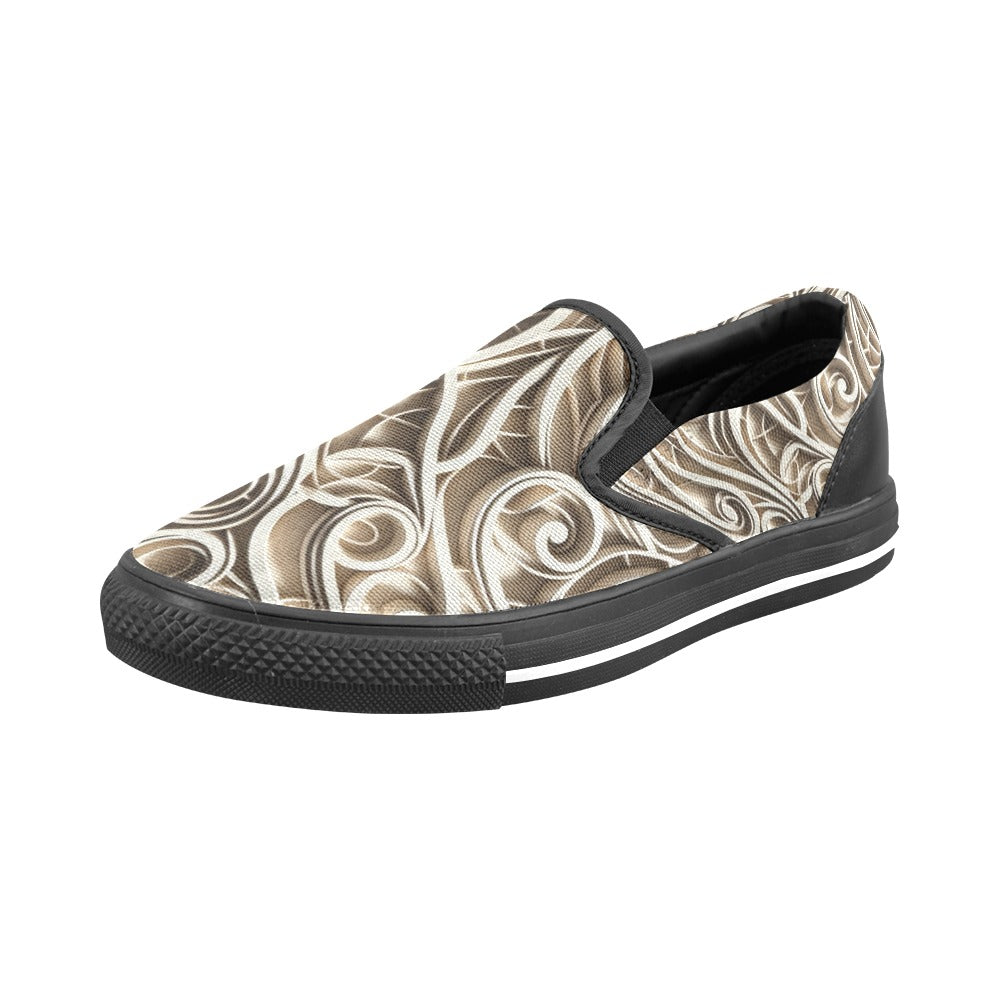 Slip-on Canvas Women's Shoes (P190)