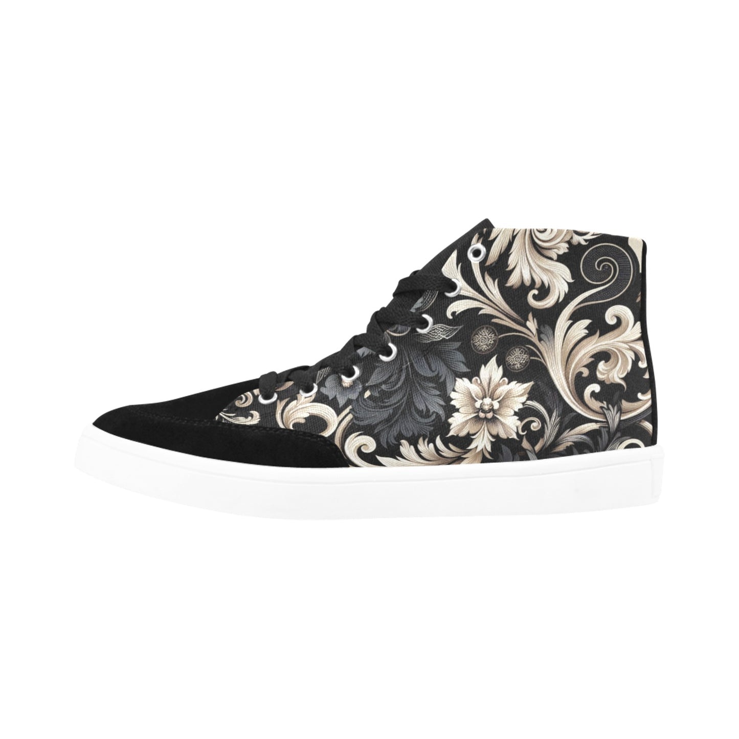 Bootes High Top Canvas Women's Shoes (P284) WHITE