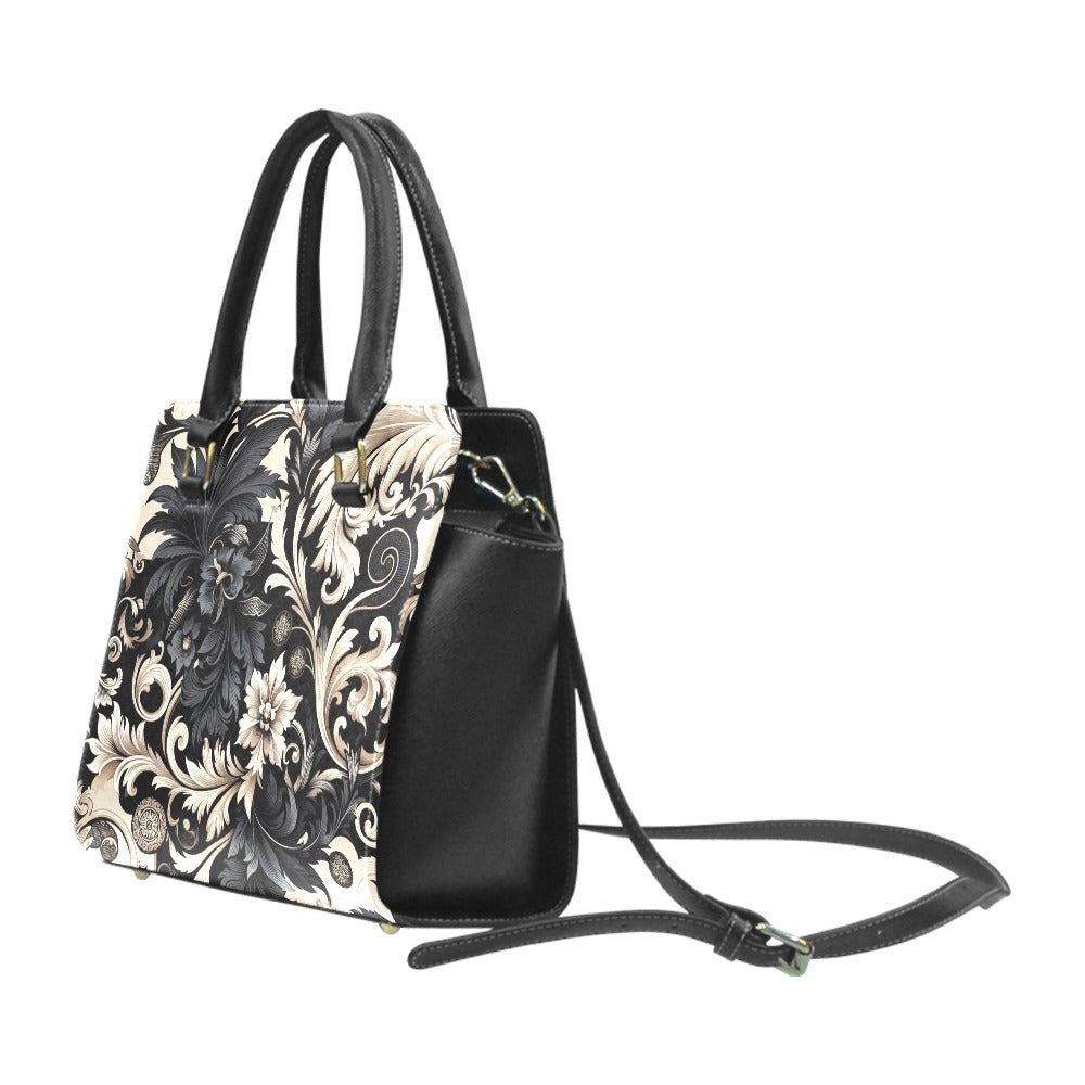 Schultertasche mit Nieten (P284)
