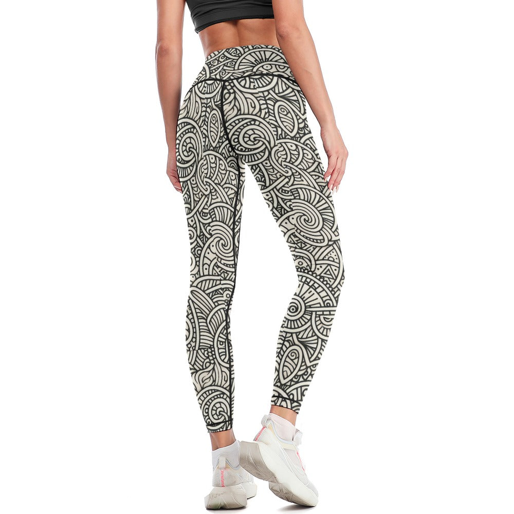 Bequeme Sport-Yogahose für Damen (P188)