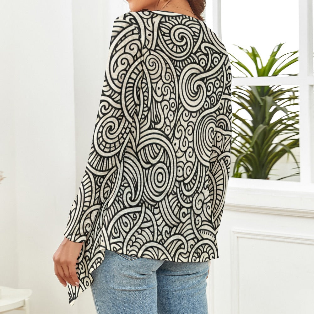 Damen Strickjacke (P188)