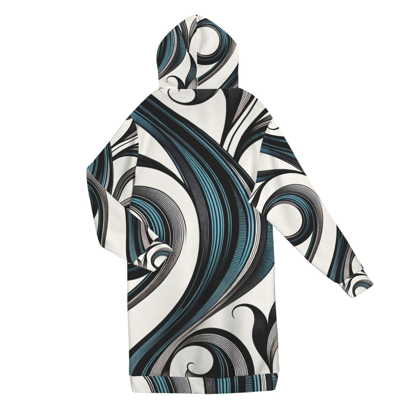 Women's Long Hooded Coat (P292)