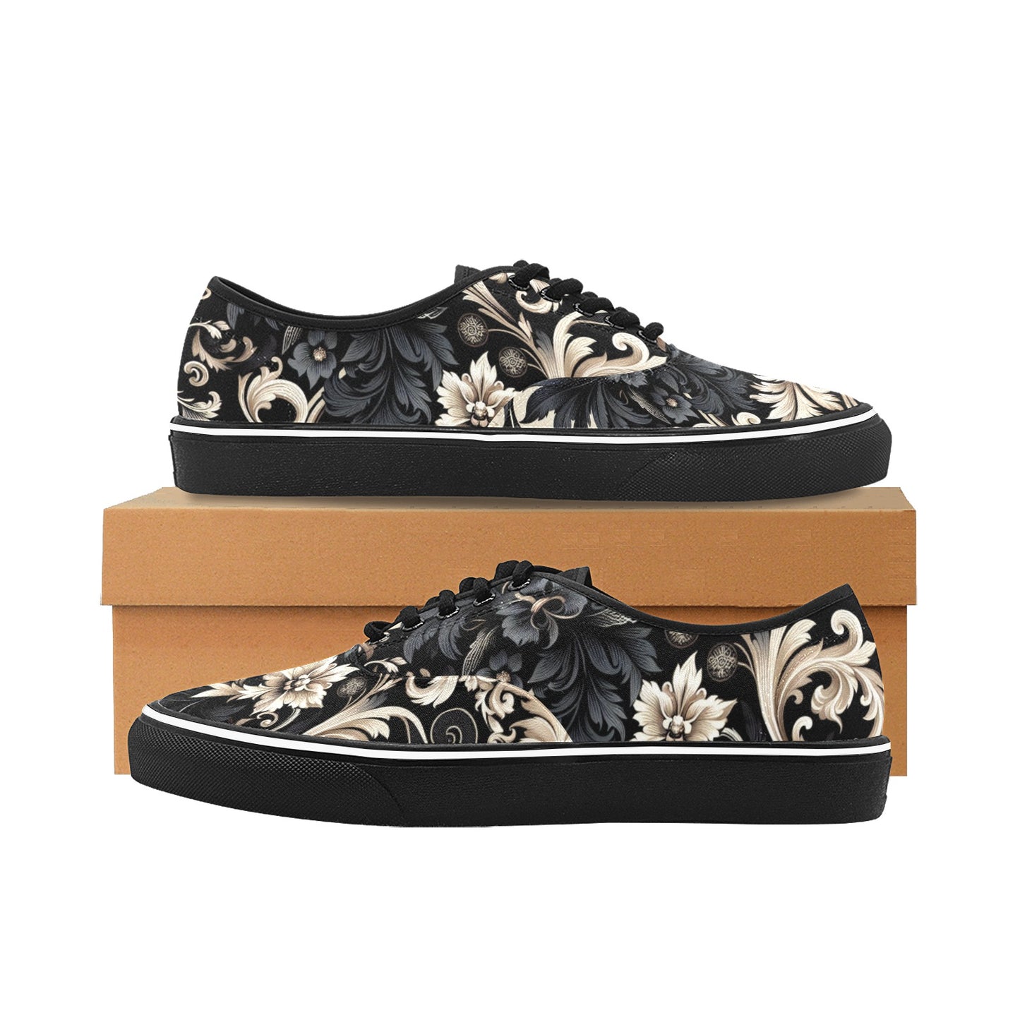 Klassischer Canvas-Low-Top-Schuh für Damen (P284)