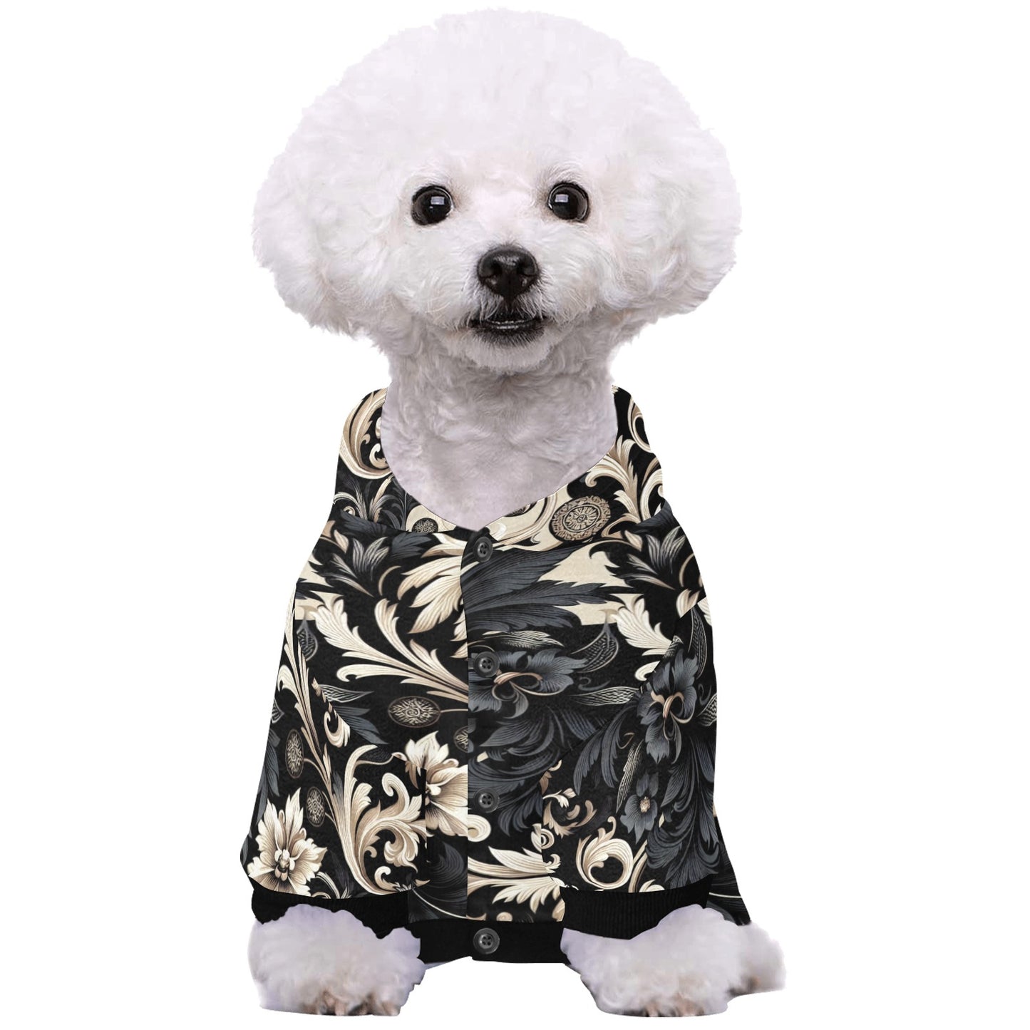 Kapuzenpullover für Hunde mit Allover-Print (P284)
