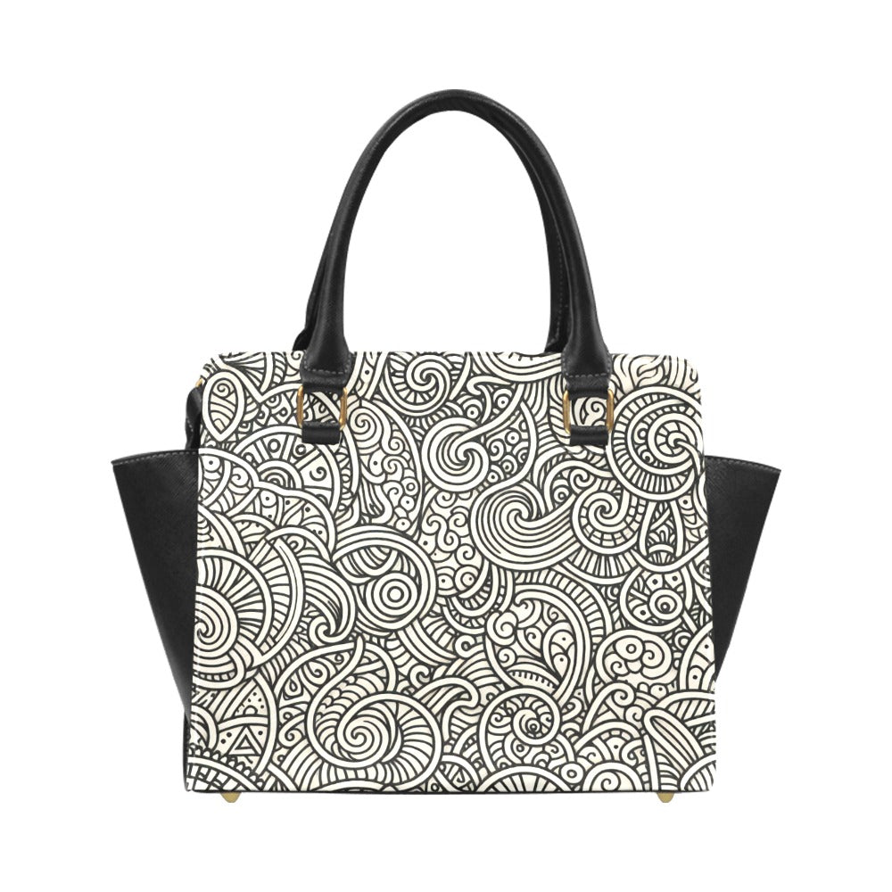 Klassische Schulterhandtasche (P188)