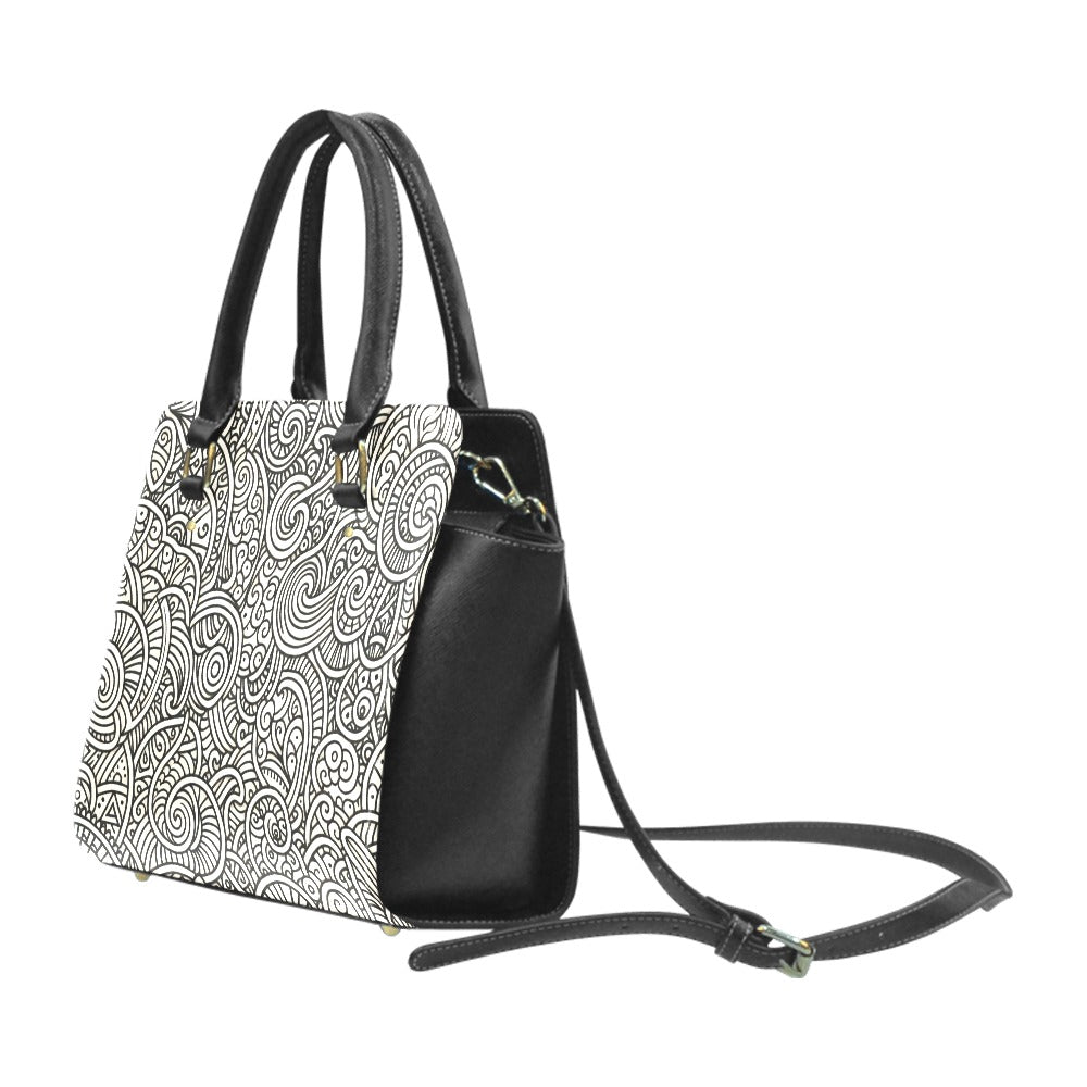 Klassische Schulterhandtasche (P188)