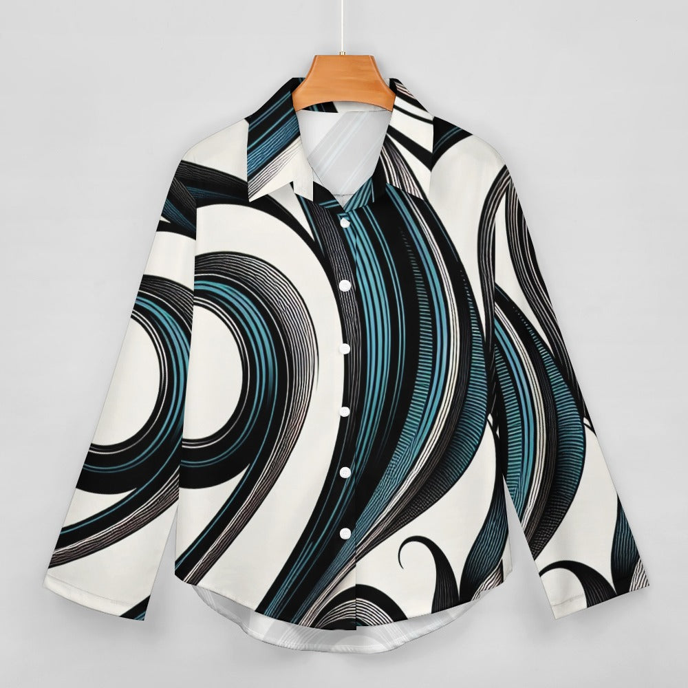 Cropped hem shirt (P292)