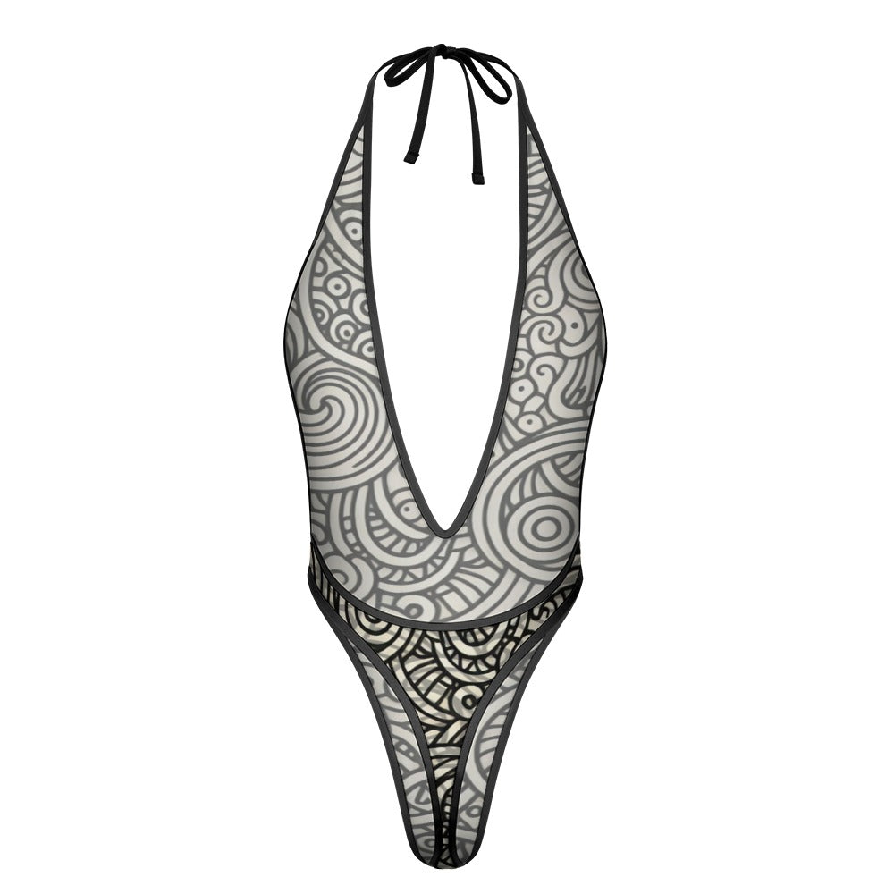Damen Jumpsuit Unterwäsche (P188)