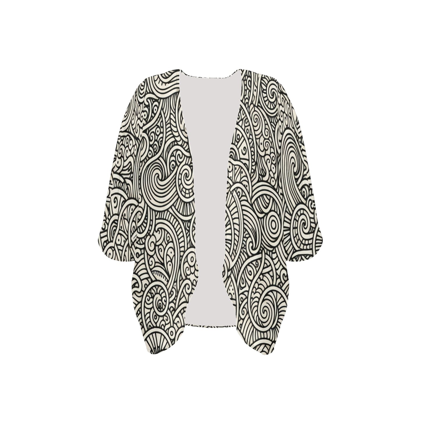 Damen-Kimono-Chiffon-Überwurf (P188)