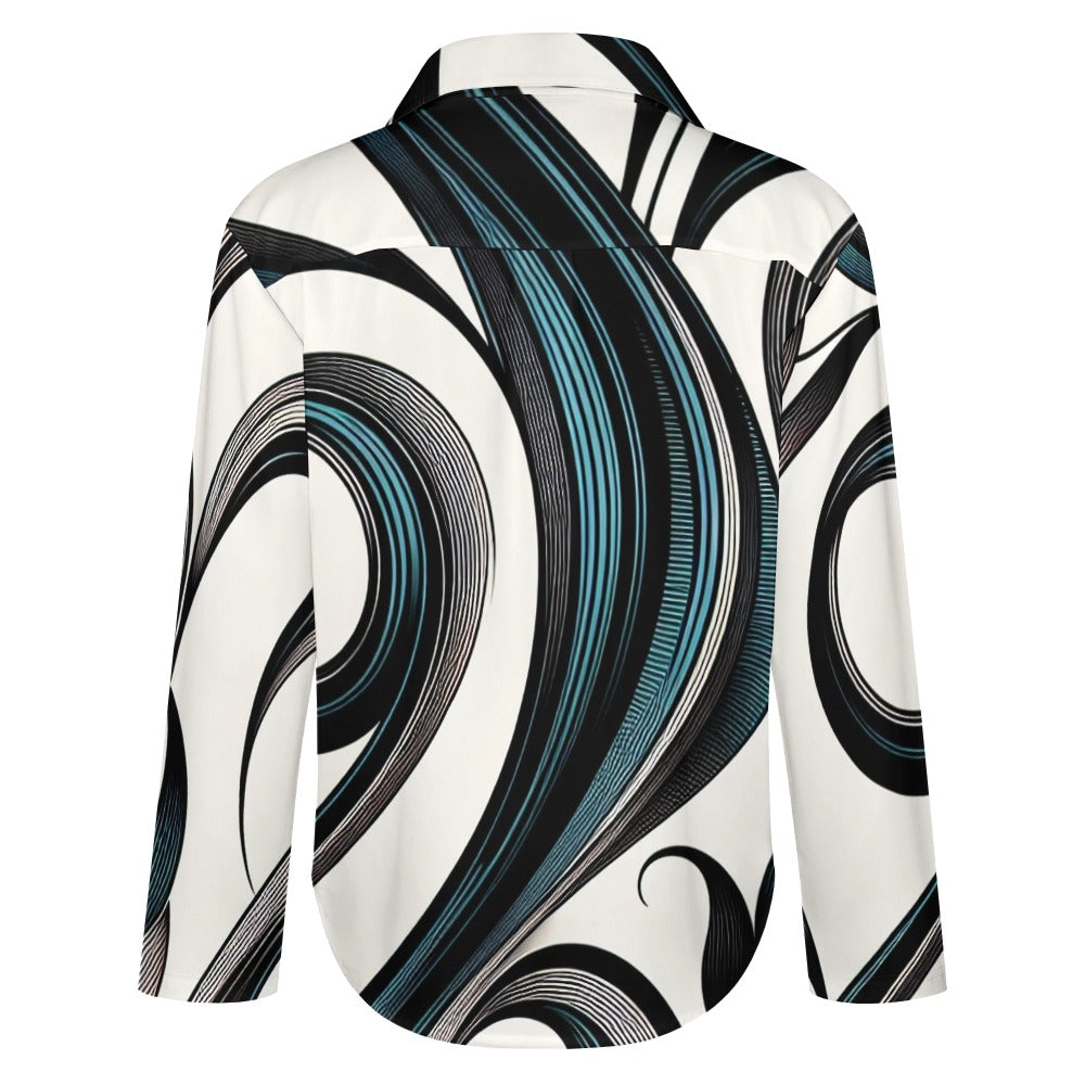 Cropped hem shirt (P292)