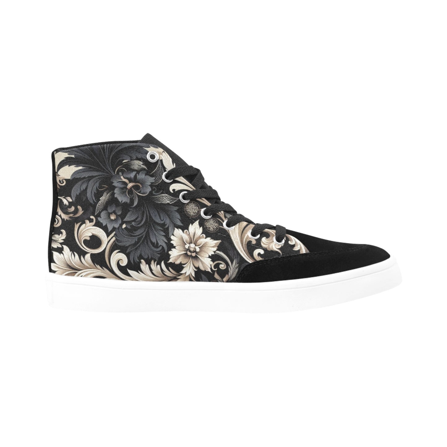 Bootes High Top Canvas Women's Shoes (P284) WHITE