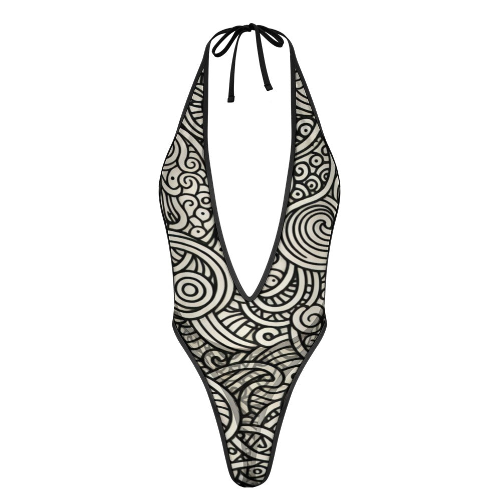 Damen Jumpsuit Unterwäsche (P188)