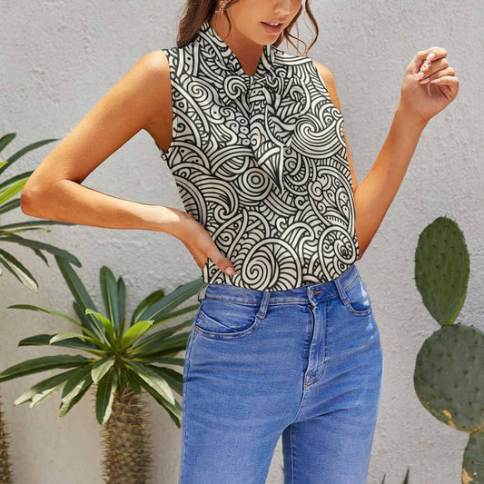 Sommer Damen Ärmelloses Top (P188)