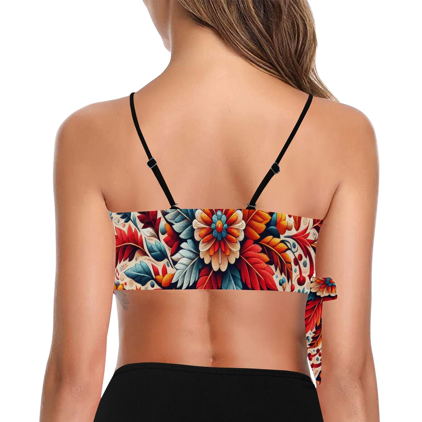 Knot Side Bikini Top (C93)