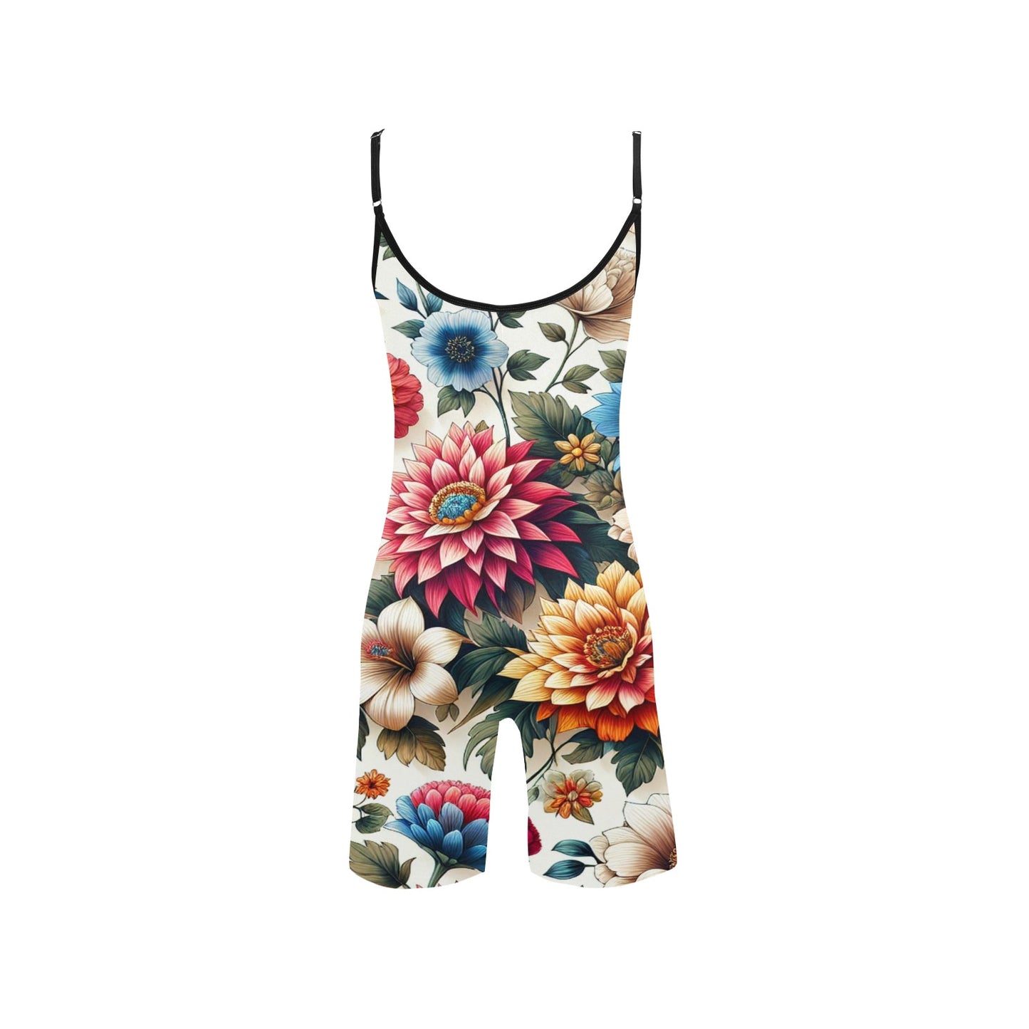 Women's Short Yoga Bodysuit (C95)