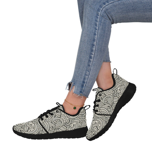 Damen-Sneaker mit Schnürung (P188)