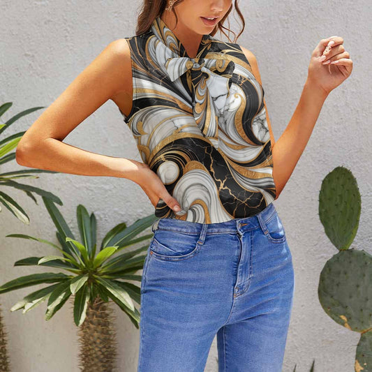 Summer Ladies Sleeveless Top (P273)