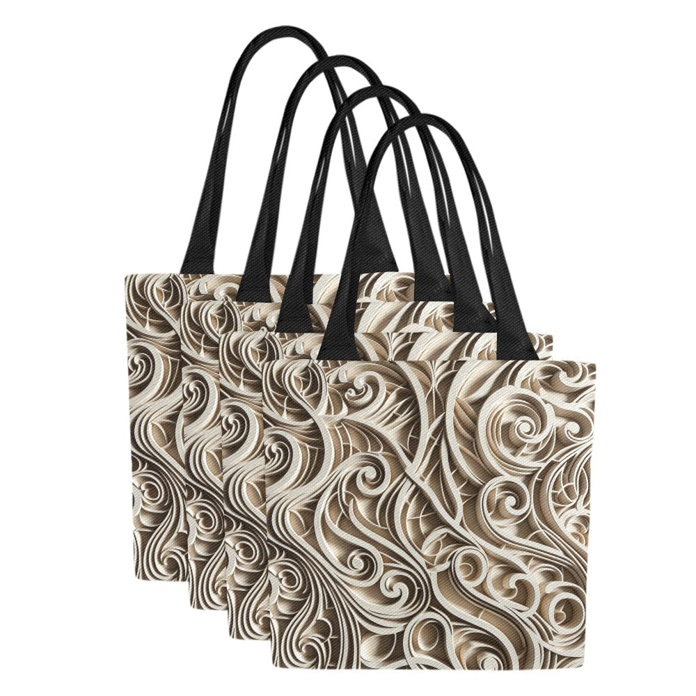 Canvas Tote Bag (P190) (Set of 4)