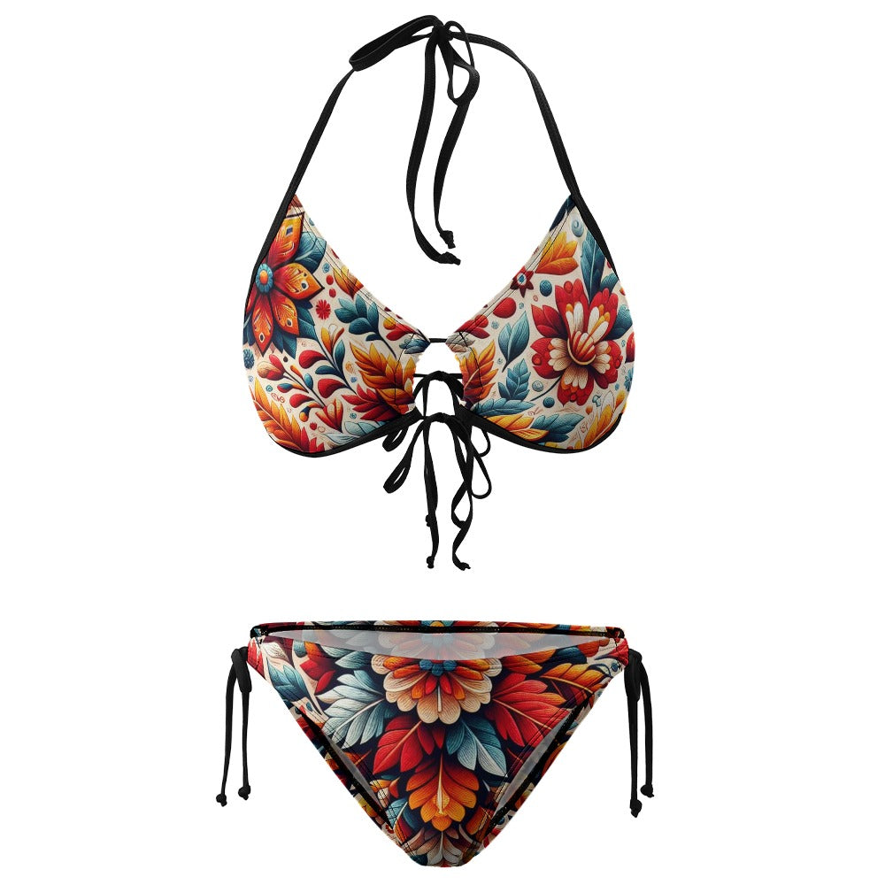 Nagy méretű bikini fürdőruha (C93)