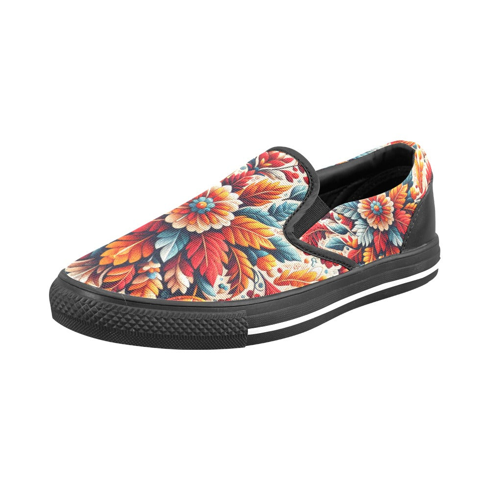 Slip-on Canvas Damenschuhe (C93)