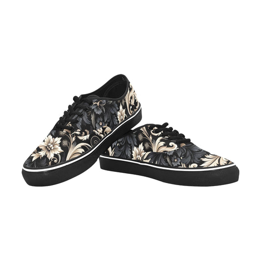 Klassischer Canvas-Low-Top-Schuh für Damen (P284)