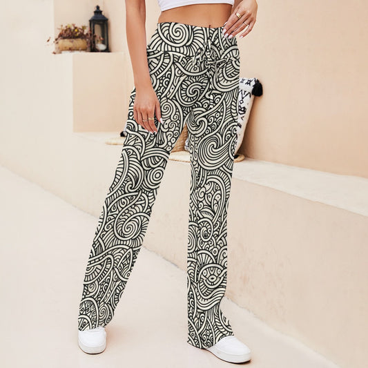 XP Straight Lace-Up Yoga Pants (P188)