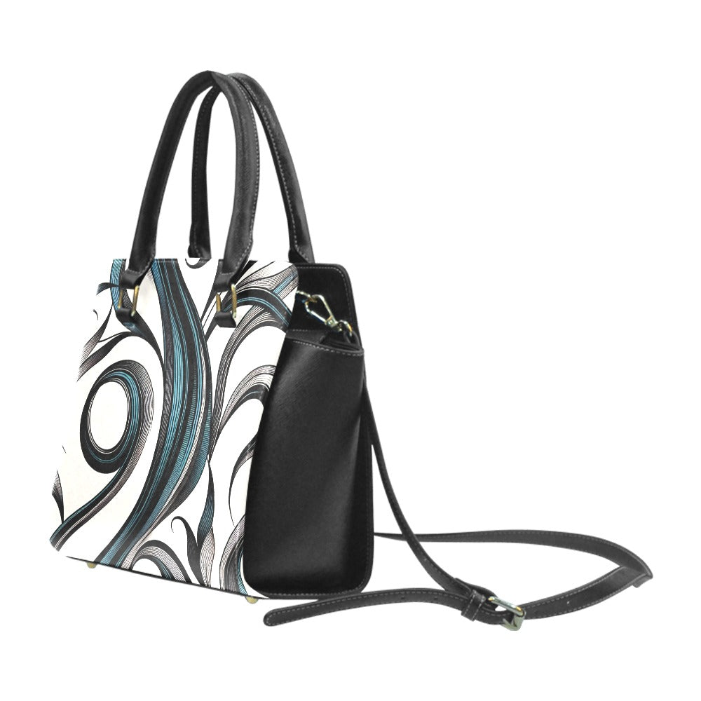 Rivet Shoulder Handbag (P292)