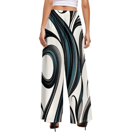 Women's Personalized Wide Leg Pants (P292)