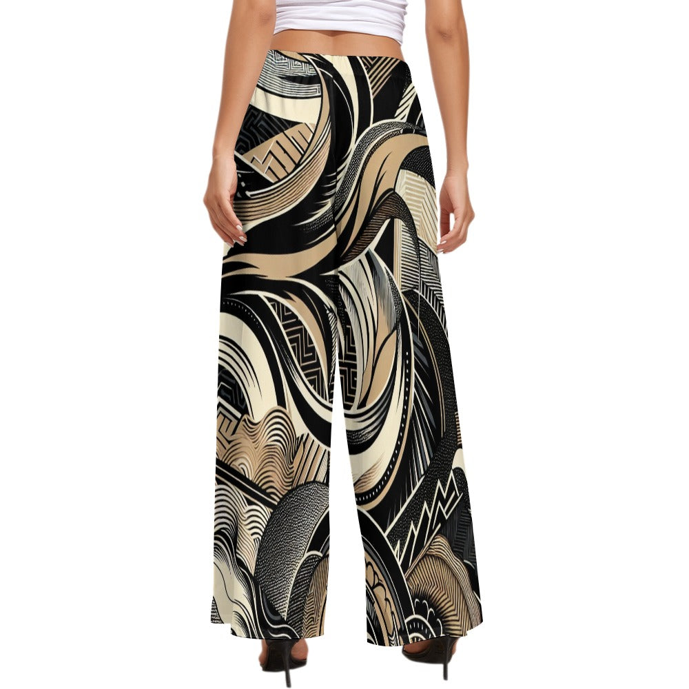 Women's Personalized Wide Leg Pants (P279)