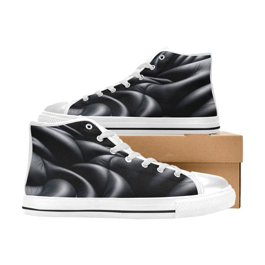 Custom High Top Canvas Shoes for Women (P255)