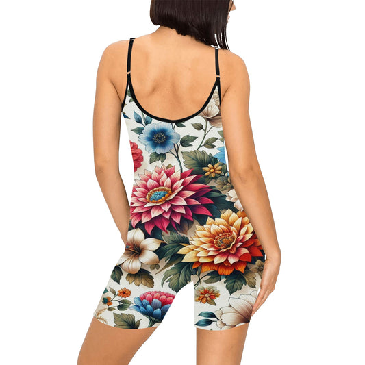 Women's Short Yoga Bodysuit (C95)