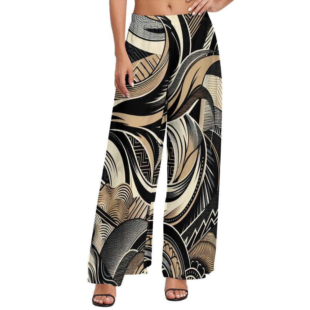 Women's Personalized Wide Leg Pants (P279)