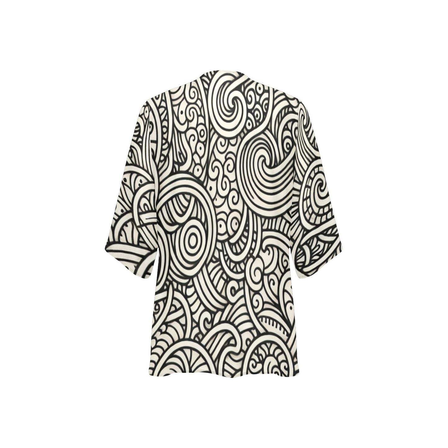 Damen-Kimono-Chiffon-Überwurf (P188)