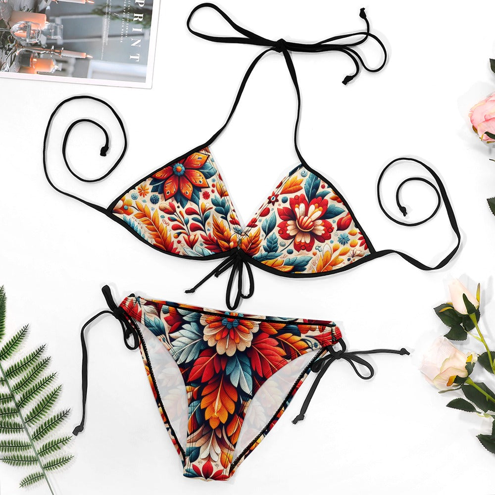 Nagy méretű bikini fürdőruha (C93)