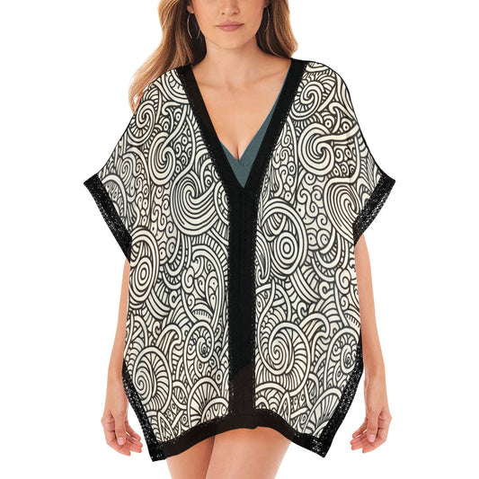 Chiffon-Strandkleid für Damen (P188)
